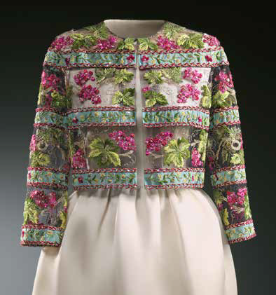 Cristóbal Balenciaga, boléro du soir brodé par Lesage, 1959