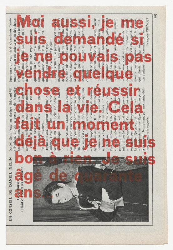 Marcel Broodthaers - Invitation pour sa première exposition personnelle à la Galerie Saint-Laurent - Bruxelles, 10-25 avril 1964