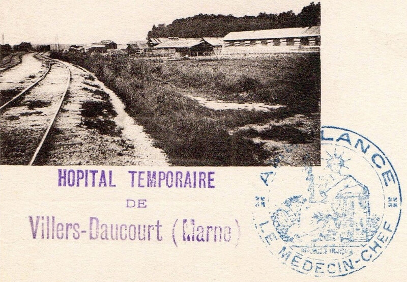 hôpital temporaire de Villers-Daucourt (Marne)