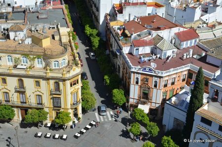 seville - cathedrale - vue du clocher