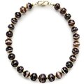 A Western Asiatic banded agate bead necklace, <b>circa</b> <b>late</b> <b>3rd</b>-<b>early</b> <b>2nd</b> <b>millennium</b> <b>BC</b>.