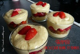 Tiramisu fraises