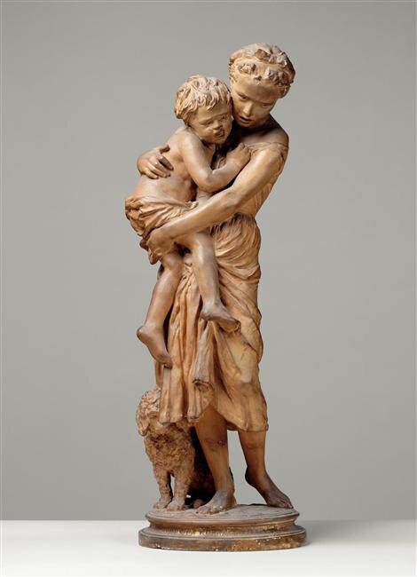 Carpeaux, frère et soeur orphelins du siège de Paris