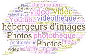 Nuage de tags Sites hebergeurs d'images
