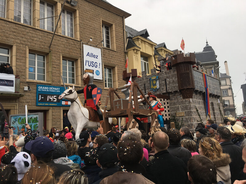 carnaval Granville 2016 grande calvalcade USG Hôtel de ville