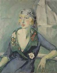 Kees Van Dongen la femme au foulard