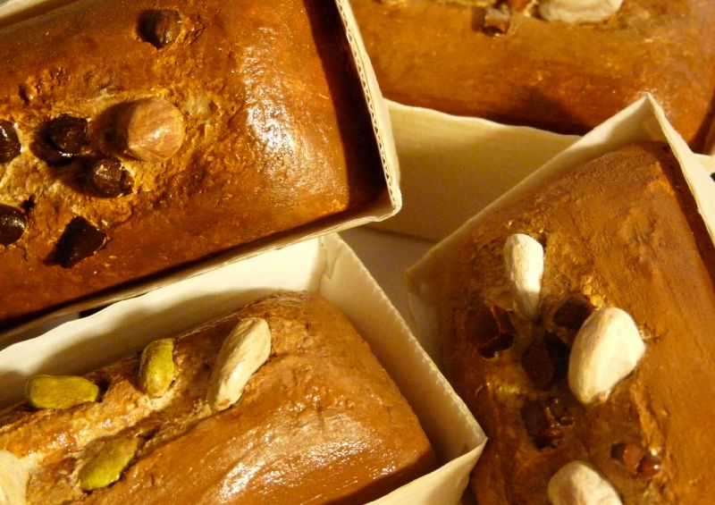 Petits cakes, détail