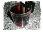 vaso de vino tinto