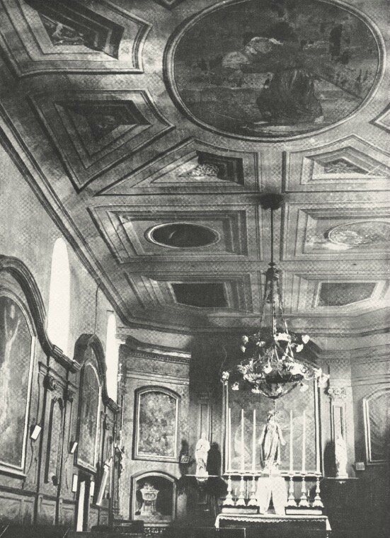 chapelle des Pénitents intérieur 1956