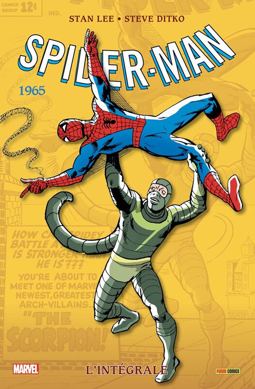 intégrale amazing spiderman 1965 réed