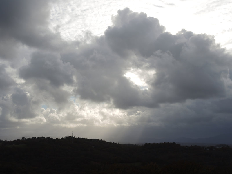 Mouguerre, nuages d'hiver, décembre 2021