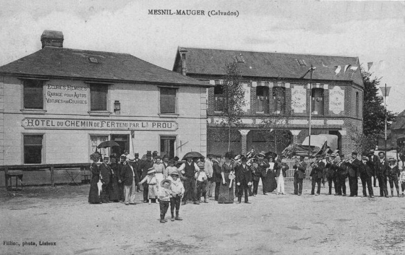 Le Mesnil-Mauger - hotel chemin de fer Prou