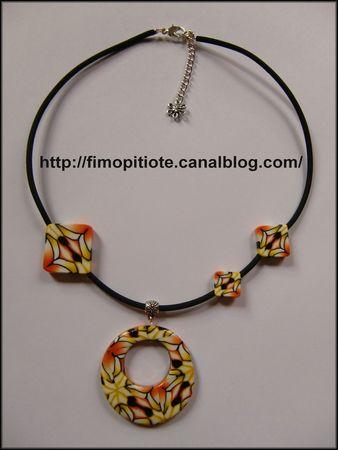 bijoux en pate fimo collier bracelet (5)