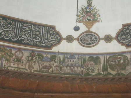 Sültan Beyazit Camii, détail du portique (2)