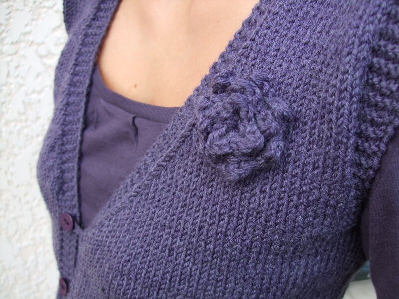 Petite fleur en crochet