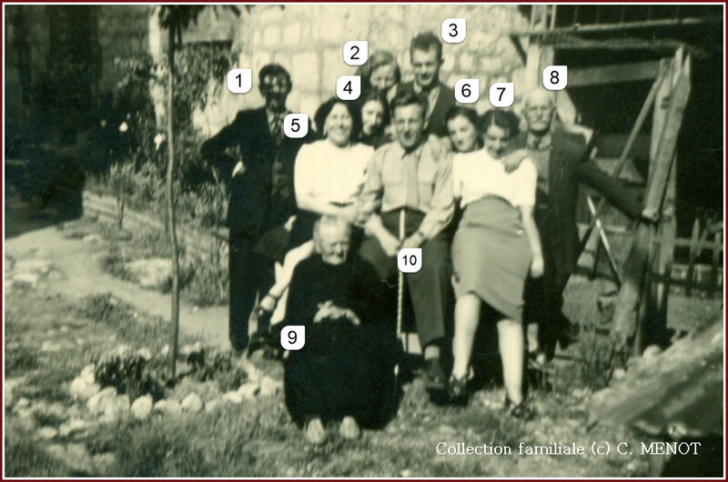 Famille MENOT - Vailly