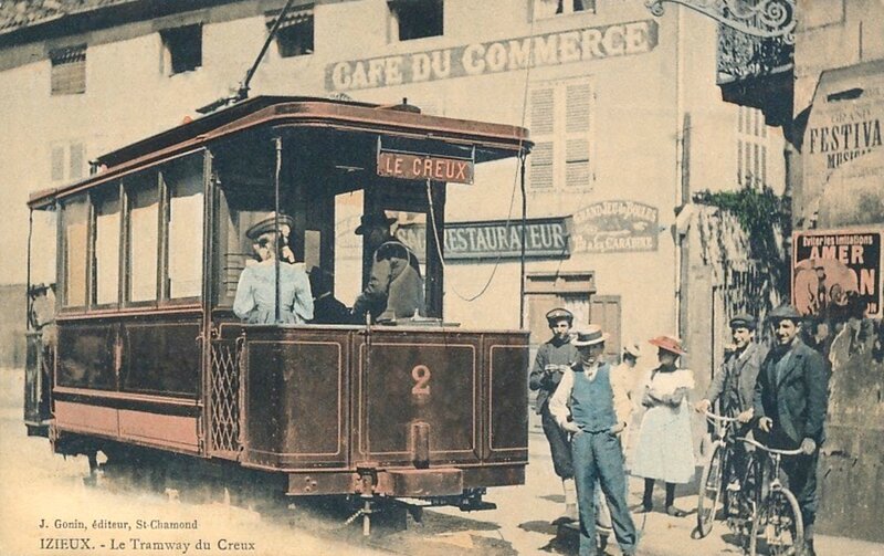 Izieux, tramway du Creux