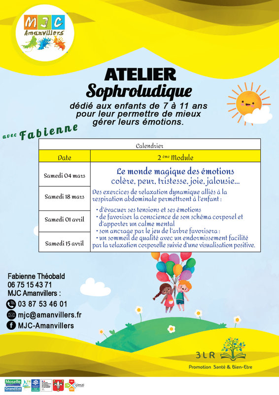 2023 SOPHROLUDIQUE tableau prog 2eme module