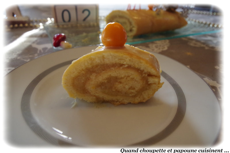 bûche ananas rhum vanille-8808