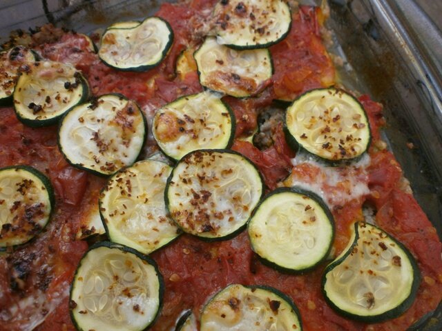 gratin courgettes