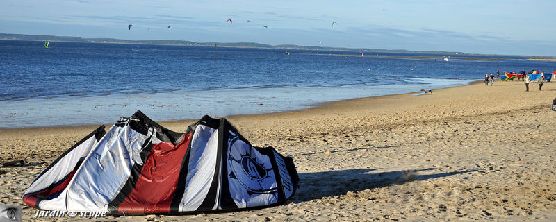 Kytesurf en Arcachon -Plage Pereire