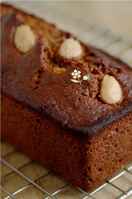 Cake épicé aux amandes, noisettes & farine de souchet_2