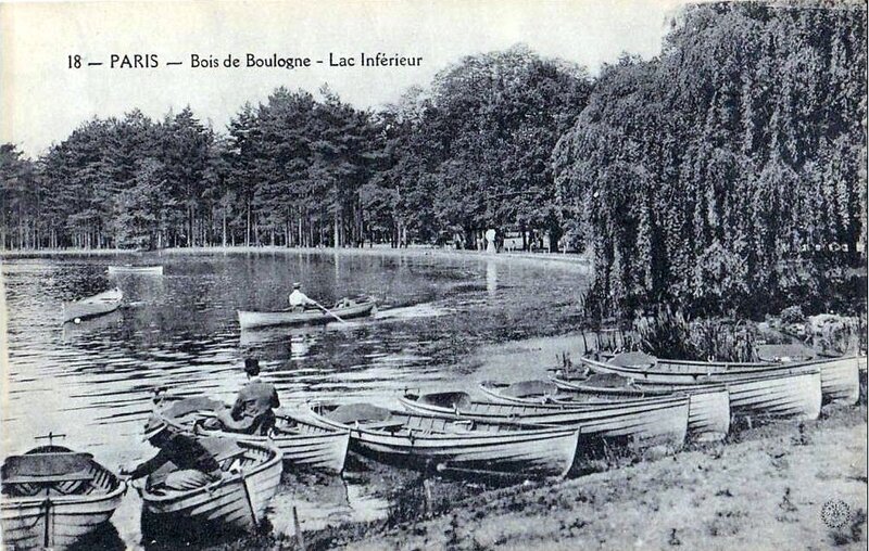1920-06-02 - canotage bois de Boulogne