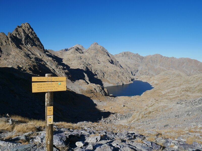 Baisse de Valmasque, Tête et Lac du Basto