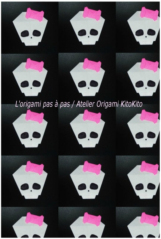 Atelier Origami KitoKito Squelette 1