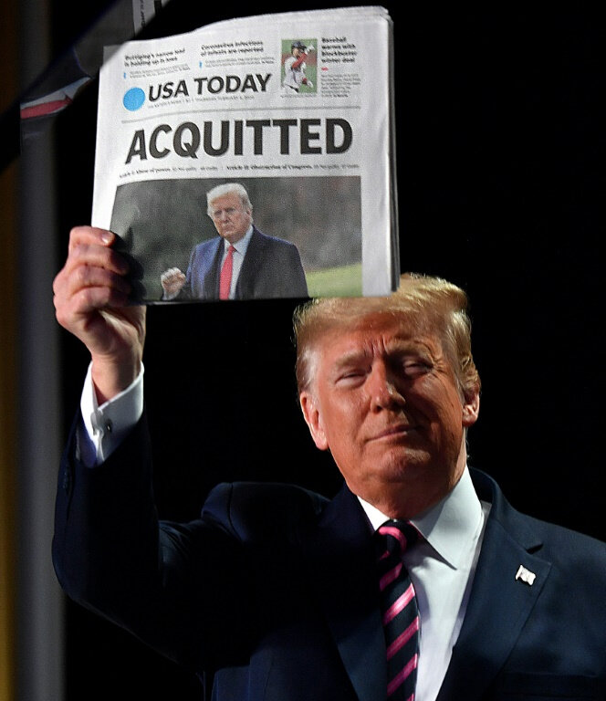 Donald Trump acquitted Again