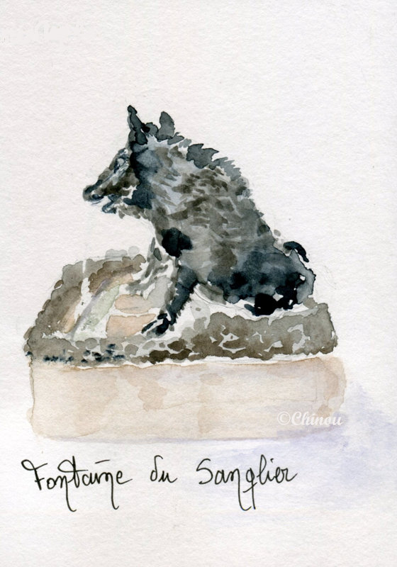  Fontaine du Sanglier Aix en Provence