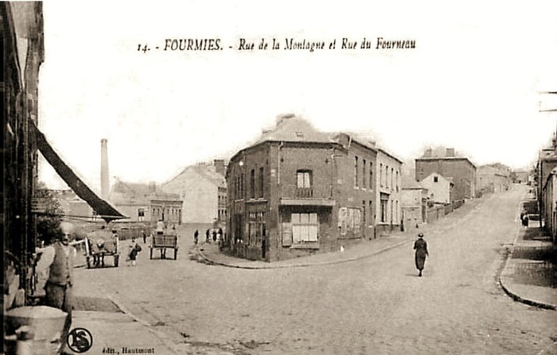 FOURMIES-Rue du Fourneau et rue de la Montagnela montagne