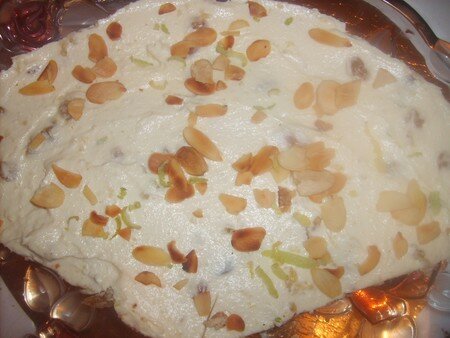 Cheesecake aux amandes et raisins recettes dessert Mes petites têtes de Nègre ou têtes de Coco