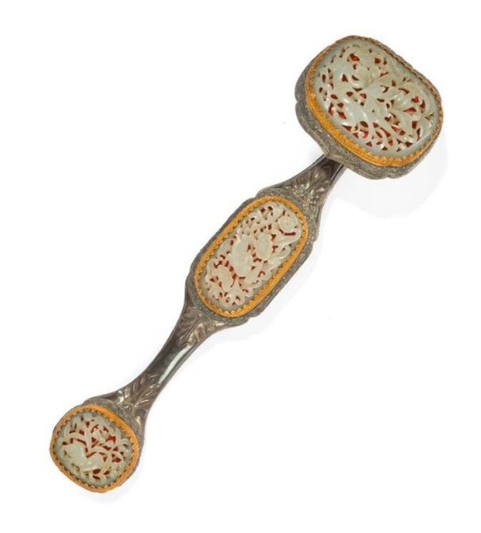 Sceptre de type Ruyi, Vietnam, Dynastie des Nguyễn, Circa 1880