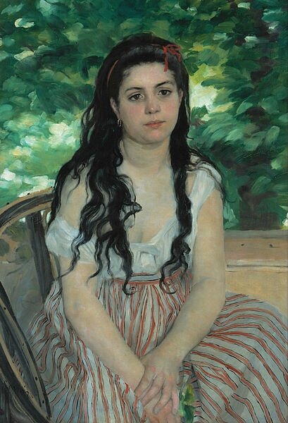 409px-Auguste_Renoir_-_En_été_-_La_bohémienne_-_Google_Art_Project