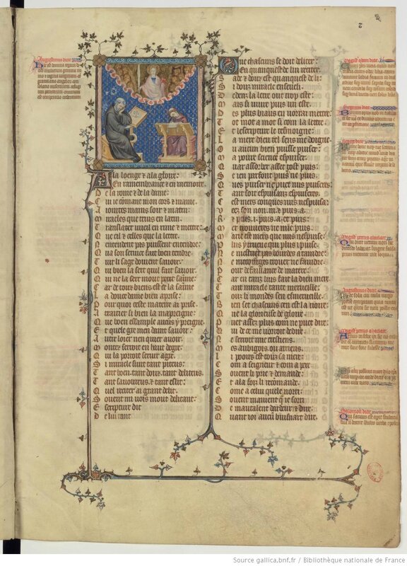 Gautier de Coinci manuscrit 1