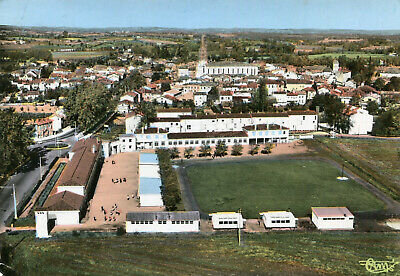 Carte-CAUSSADE-Vue-générale-aérienne-et-le-collège