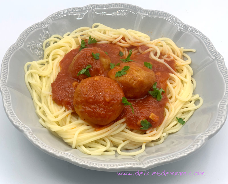 Boulettes de viande sauce all'amatriciana 5