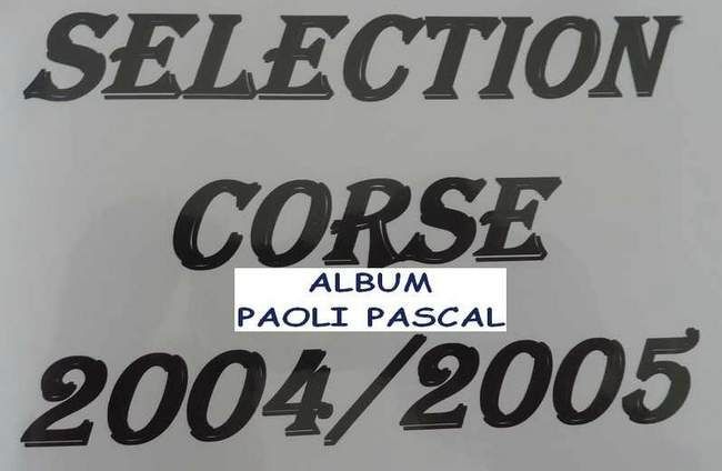 172 - Paoli P 2004 2005 Sélection Corse