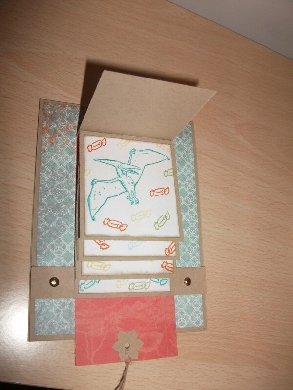 carte d'anniversaire Gabin 4ans (2)