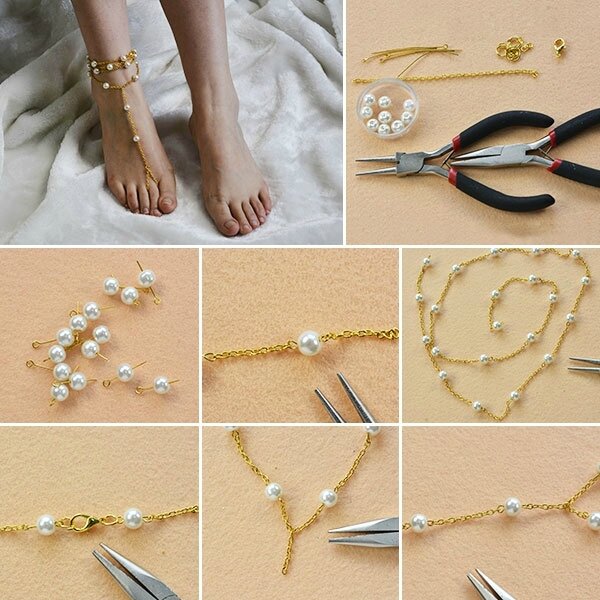 600-Easy-Tutorial-on-How-to-Make-Gold-Anklet-with-Beads-for-Girls
