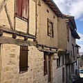 Montcuq en Quercy Blanc (Lot)