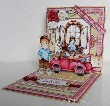 magnolia pop up card 2