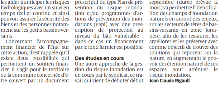 2021 10 11 SO Arcins La protection contre les inondations au coeur des travaux du bassin-versant2
