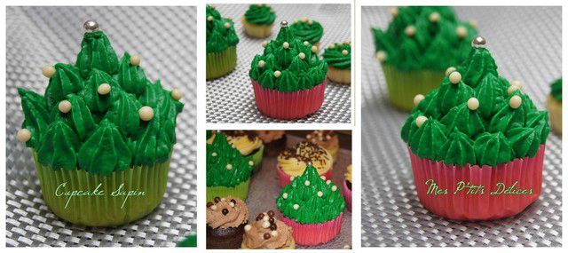 cupcake sapin