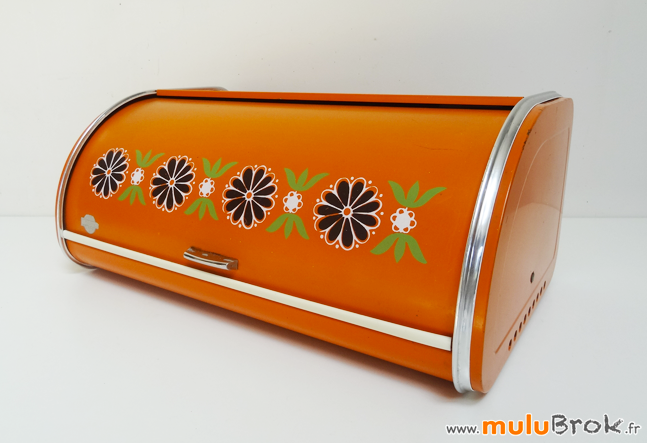 BOITE-A-PAIN-Métal-Orange-Rossignol-5-muluBrok-Vintage