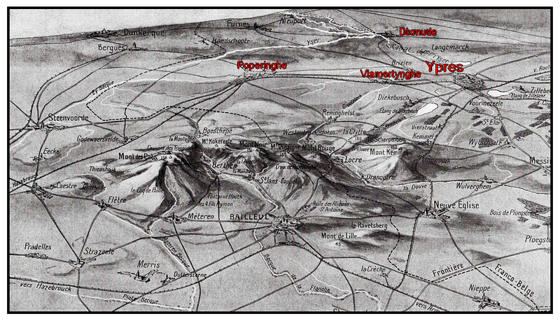 La région d'Ypres