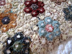 MINI QUILT HEXAGONES 002