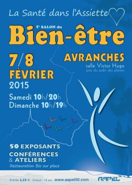 salon du bien-être Avranches février 2015 AAPEL 50