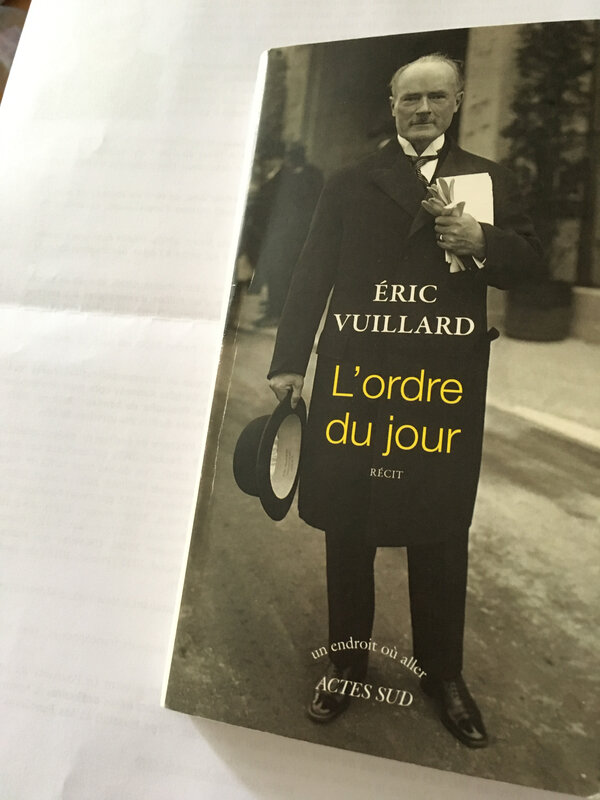 L'ordre du jour